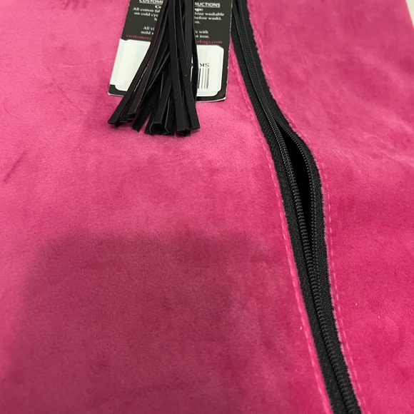 Makeup Junkie Pink Velour Bag - Picture 7 of 7